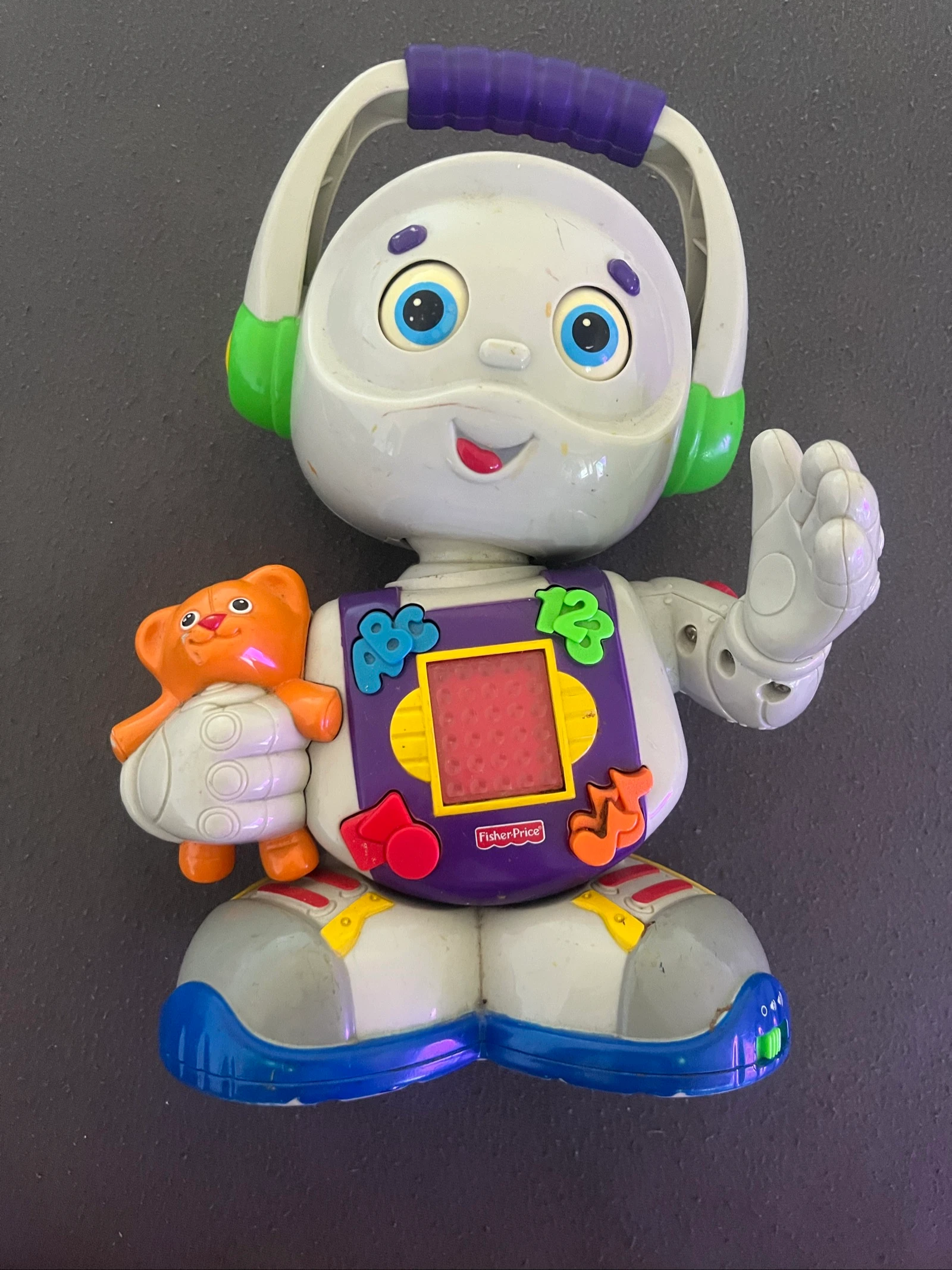 Robot Interactif Fisher-Price Tobi / Dance Baby Vintage - Très Bon État